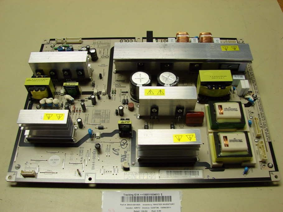 Samsung BN44-00168A Power Supply Board LNT4642HX/XAA LNT4661FX/X